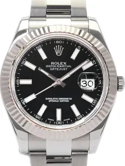 ROLEX DATEJUST 2 116334 G MEN'S AUTOMATIC #T048