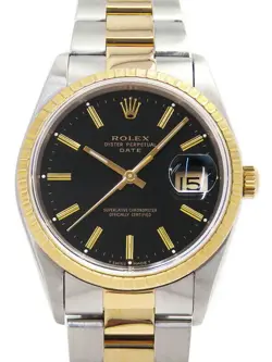 ROLEX OYSTER PERPETUAL DATE 15223 N MEN'S AUTOMATIC #T108