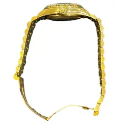 Rolex Day-Date 18038LS 10P Sapphire Gold Dial Automatic 36mm Men's Watch