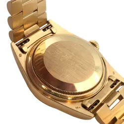 Rolex Day-Date 18038LS 10P Sapphire Gold Dial Automatic 36mm Men's Watch