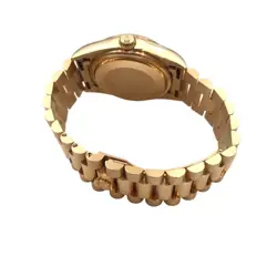 Rolex Day-Date 18038LS 10P Sapphire Gold Dial Automatic 36mm Men's Watch