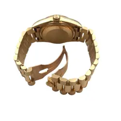 Rolex Day-Date 18038LS 10P Sapphire Gold Dial Automatic 36mm Men's Watch