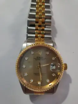 ROLEX LADIES DATEJUST CHAMPAGNE DIAMOND DIAL