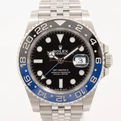 ROLEX GMT MASTER II 126710BLNR SS AT BLACK DIAL JUBILEE BRACELET 3 EXTRA LINKS