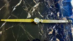 A BEAUTIFUL VINTAGE 1960s LADIES ROLEX COCKTAIL WATCH 18K YELLOW GOLD