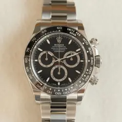 2024 ROLEX DAYTONA 40MM 126500LN STAINLESS STEEL BLACK DIAL NEW