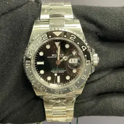ROLEX GMT-MASTER II 40MM BLACK DIAL 126710GRNR