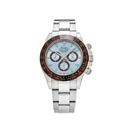ROLEX DAYTONA 116506 PLATINUM ICE BLUE DIAL MEN'S WATCH (2021)