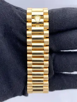 Rolex Day Date 128238 White Dial Mens Watch Box Papers