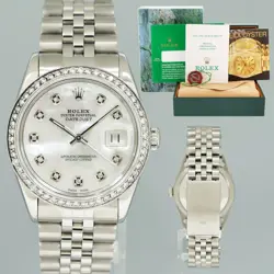PAPERS DIAMOND BEZEL