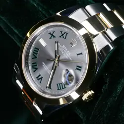 NEW UNWORN 2024 Rolex Datejust Two Tone “Wimbledon” Grey Dial FULL SET 126303