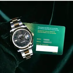 NEW UNWORN 2024 Rolex Datejust Two Tone “Wimbledon” Grey Dial FULL SET 126303