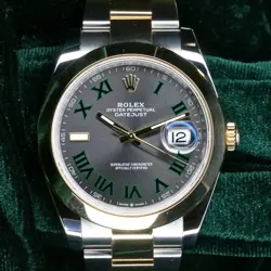 NEW UNWORN 2024 Rolex Datejust Two Tone “Wimbledon” Grey Dial FULL SET 126303