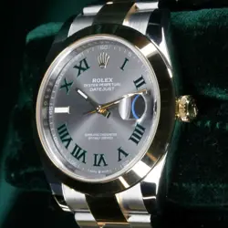 NEW UNWORN 2024 Rolex Datejust Two Tone “Wimbledon” Grey Dial FULL SET 126303