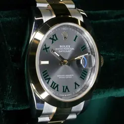 NEW UNWORN 2024 Rolex Datejust Two Tone “Wimbledon” Grey Dial FULL SET 126303