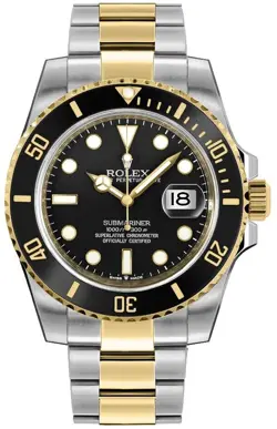 DATE TWO-TONE BLACK