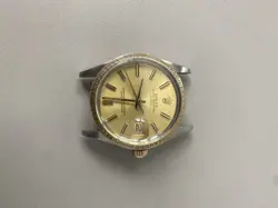 Rolex 15053, Very Beautiful Champagne Dial Face, Head With AM Strap, Runs Great