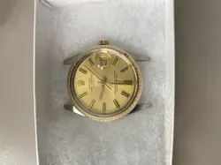 Rolex 15053, Very Beautiful Champagne Dial Face, Head With AM Strap, Runs Great