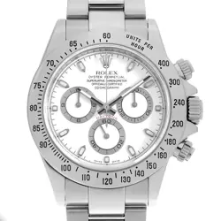 ROLEX DAYTONA 116520 WHITE Z NUMBER SECOND HAND MENS