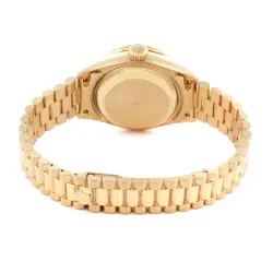 ROLEX PRESIDENT DATEJUST YELLOW GOLD DIAMOND LADIES WATCH 69138