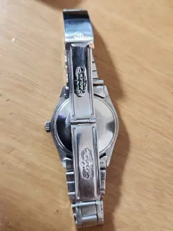 Vintage Rolex 5500 Explorer Dial Caseback 1002 Cal 1520 Watch