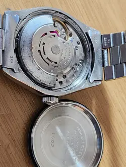 Vintage Rolex 5500 Explorer Dial Caseback 1002 Cal 1520 Watch