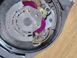 Vintage Rolex 5500 Explorer Dial Caseback 1002 Cal 1520 Watch