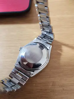 Vintage Rolex 5500 Explorer Dial Caseback 1002 Cal 1520 Watch