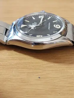 Vintage Rolex 5500 Explorer Dial Caseback 1002 Cal 1520 Watch