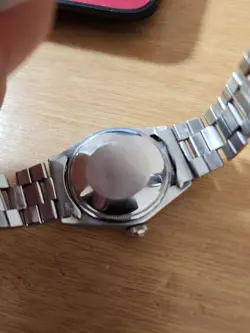 Vintage Rolex 5500 Explorer Dial Caseback 1002 Cal 1520 Watch