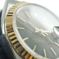 ROLEX Datejust 79173 Black Dial Women's Watch Auth/1773