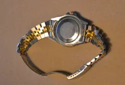 Rolex GMT Master 16753 Root Beer 1986 18K Gold & Steel with Jubilee Bracelet