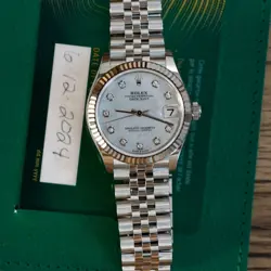 Rolex Datejust 31 Steel MOP dial  Diamond Dial Ladies Watch 278274 New complete