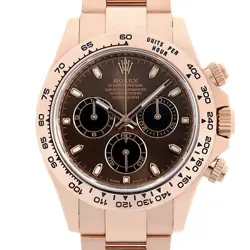 ROLEX COSMOGRAPH DAYTONA 116505 CHOCOLATE BROWN X BLACK RANDOM NUMBER SECOND...