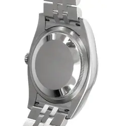 ROLEX DATEJUST 116234 BLACK ROMAN 5 ROW JUBILEE BRACELET RANDOM NUMBER SECON...