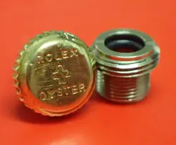 ROLEX OYSTER GOLD CROWN TUBE 5.5MM BUBBLE BACK OYSTER ROYAL 1B