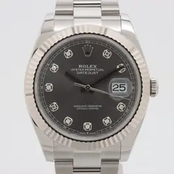 ROLEX DATEJUST 126334G SS×WG AT GRAY-FACE 1 EXTRA LINK