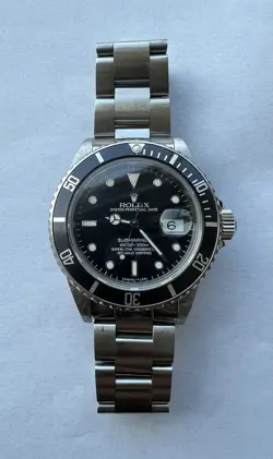 Authentic Rolex Oyster Perpetual Date Submariner 1984 (Ref. 16800) Watch OC#381