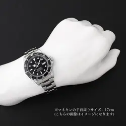 ROLEX SUBMARINER DATE 16610 BLACK D NUMBER SECOND HAND MENS