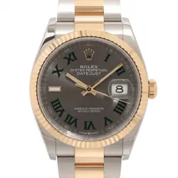 ROLEX DATEJUST 126233 SS×YG AT SLATE DIAL 1 EXTRA LINK