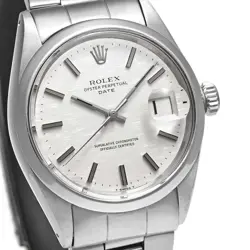 ROLEX Oyster Perpetual Date Mist Dial 1500 #Mo384