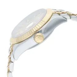 Rolex  279173 Datejust 28Ss Yg Random Number Champagne Dial Watch Silver 75.78G