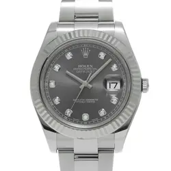SLATE/DIAMOND WATCH R45_1209