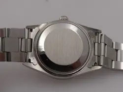 ROLEX AIR KING PRECISION 14000 NO HOLES DIAMOND BEZEL YEAR 1998 AUTOMATIC STEEL