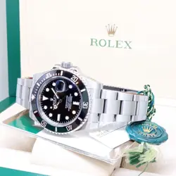 Rolex 40mm Black Dial Black Bezel Submariner Date 116610ln (2017]