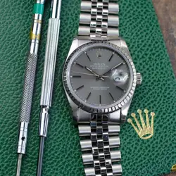 DATEJUST GREY DIAL