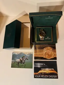 W/ GOLD BEZEL