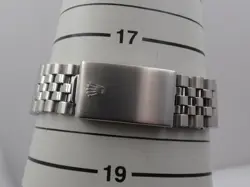 ROLEX DATEJUST 36MM 16014 DIAMOND LUGS&BEZEL ANNO 1982 JUBILEE AUTOMATIC ACCIAIO