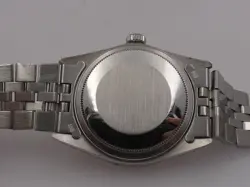 ROLEX DATEJUST 36MM 16014 DIAMOND LUGS&BEZEL ANNO 1982 JUBILEE AUTOMATIC ACCIAIO