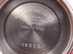 ROLEX DATEJUST 36MM 16014 DIAMOND LUGS&BEZEL ANNO 1982 JUBILEE AUTOMATIC ACCIAIO